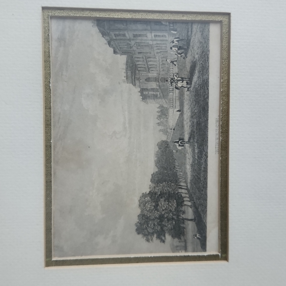 FRAMED PRINT of 19th century Biberach an der Riss, a city in Germany 🇩🇪